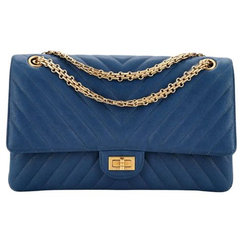 chanel sheepskin chevron reissue medium flap